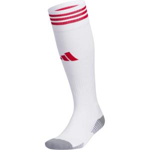 imageadidas Unisex Copa Zone Soccer Socks for Men and Women Over The CalfWhiteTeam Power Red