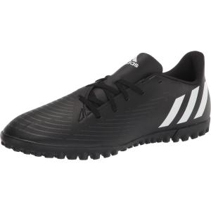 imageadidas Unisex Edge4 Turf Soccer ShoeCore BlackWhiteVivid Red