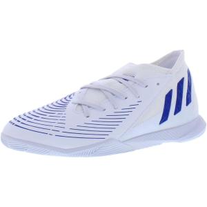 imageadidas Unisex Predator Edge3 Indoor Soccer Shoe  Kids Soccer CleatCloud WhiteHires BlueCloud White
