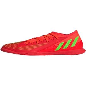 imageadidas Unisex Predator Edge3 Indoor Soccer Shoe  Kids Soccer CleatSolar RedSolar GreenBlack