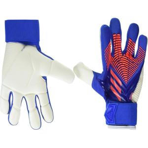 imageadidas UnisexAdult Competition Predator Goalie GlovesHiRes BlueTurboWhite