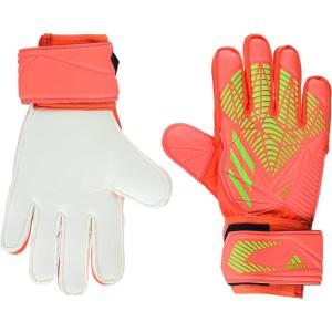 imageadidas UnisexAdult Match Fingersave Predator Goalie GlovesSolar RedTeam Solar GreenTeam Solar Green
