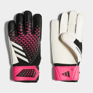 imageadidas UnisexAdult Match Predator Goalie GlovesBlackWhiteTeam Shock Pink