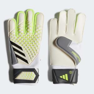 imageadidas UnisexAdult Match Predator Goalie GlovesWhiteLucid LemonBlack