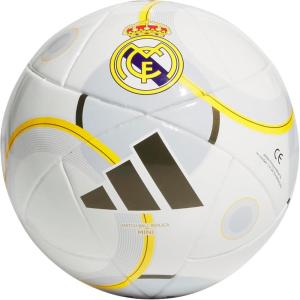 imageadidas UnisexAdult Real Madrid Home Mini Soccer Ball WhiteBold GoldSolid Grey 1
