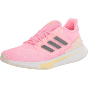 imageadidas Womens Eq21 Run ShoeBeam PinkIron MetallicAlmost Yellow