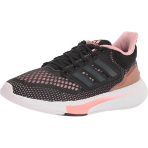 imageadidas Womens Eq21 Run ShoeCore BlackGrey SixWonder Mauve