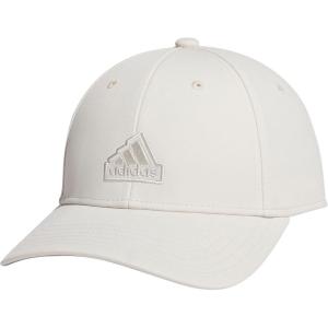 imageadidas Womens Must Have Medium Crown Structured Adjustable Fit Strapback HatAlumina BeigeGreyWhite