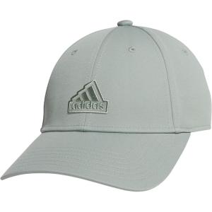 imageadidas Womens Must Have Medium Crown Structured Adjustable Fit Strapback HatSilver GreenGreyWhite