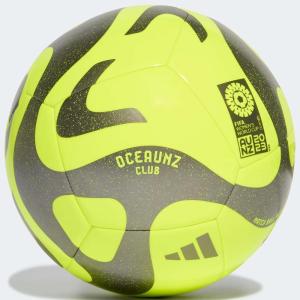 imageadidas Womens World Cup Club Soccer BallLucid LemonIron Metallic