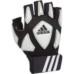 imageadidas Youth Scorch Destroy 2 Half Finger Linemans Glove Mutiple Sizes ampamp ColorsBlackWhite