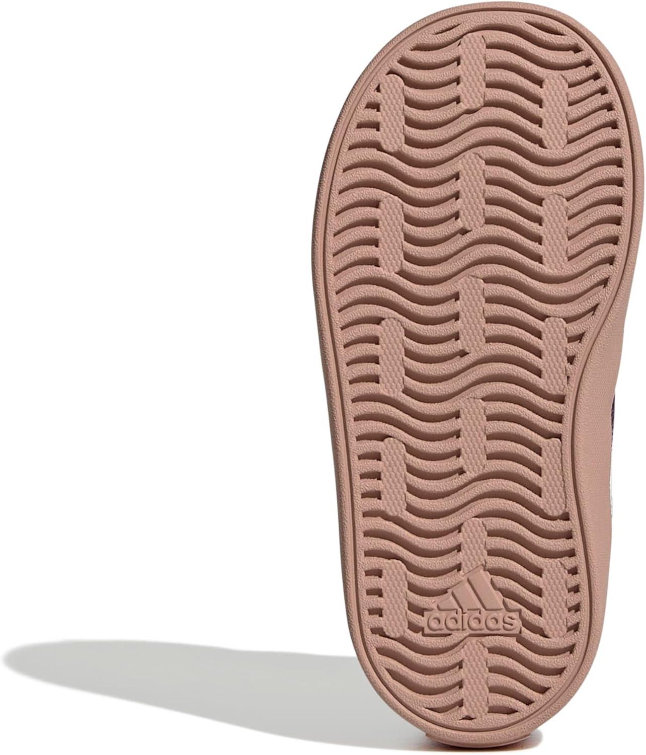 imageAdidas BabyBoys Vl Court 30 Hook ampamp Loop SneakerAurora PlumZero MetallicPink Gum