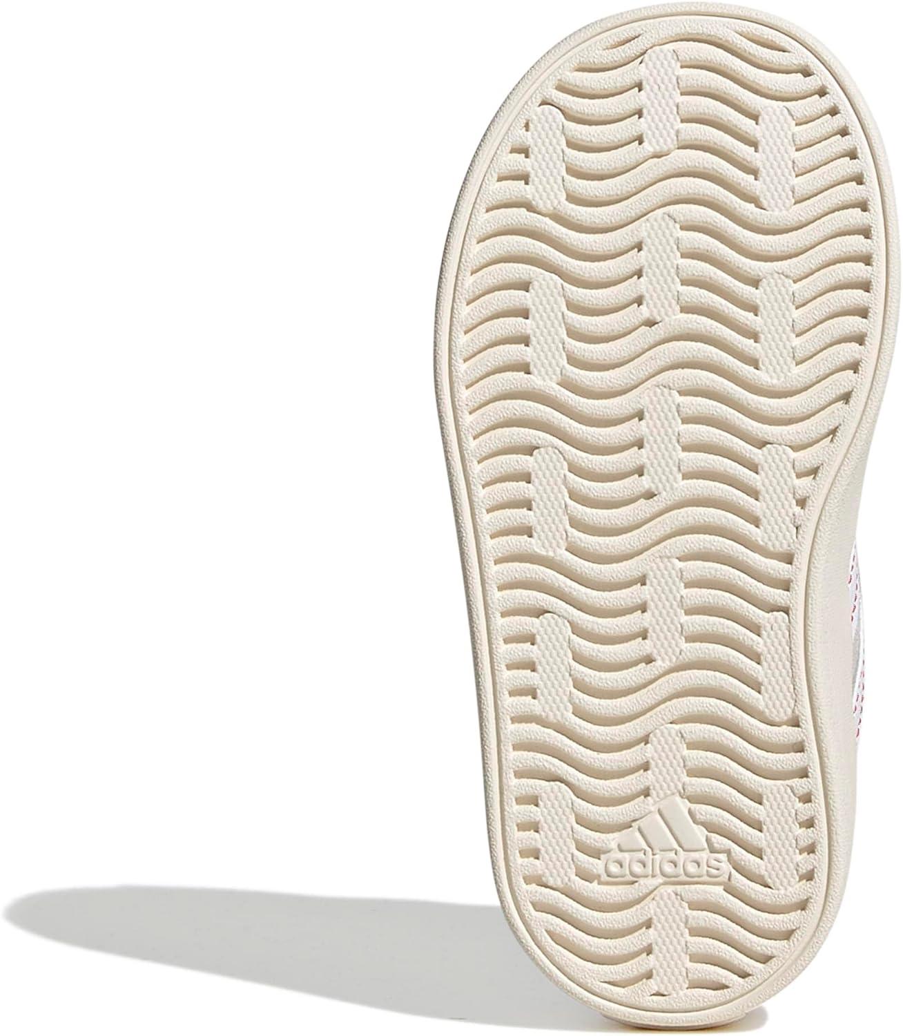 imageAdidas BabyBoys Vl Court 30 Hook ampamp Loop SneakerDash GreyWhiteLime Burst