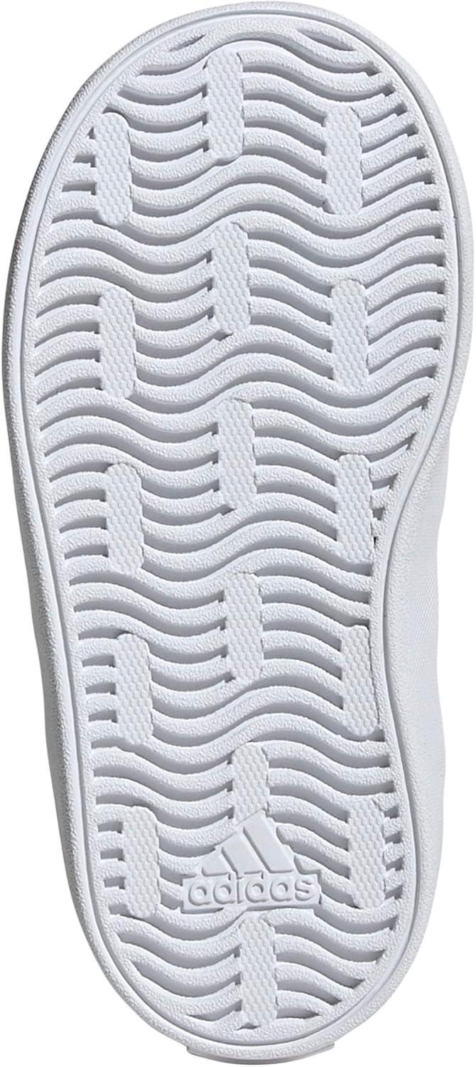 imageAdidas BabyBoys Vl Court 30 Hook ampamp Loop SneakerGreyWhiteGrey