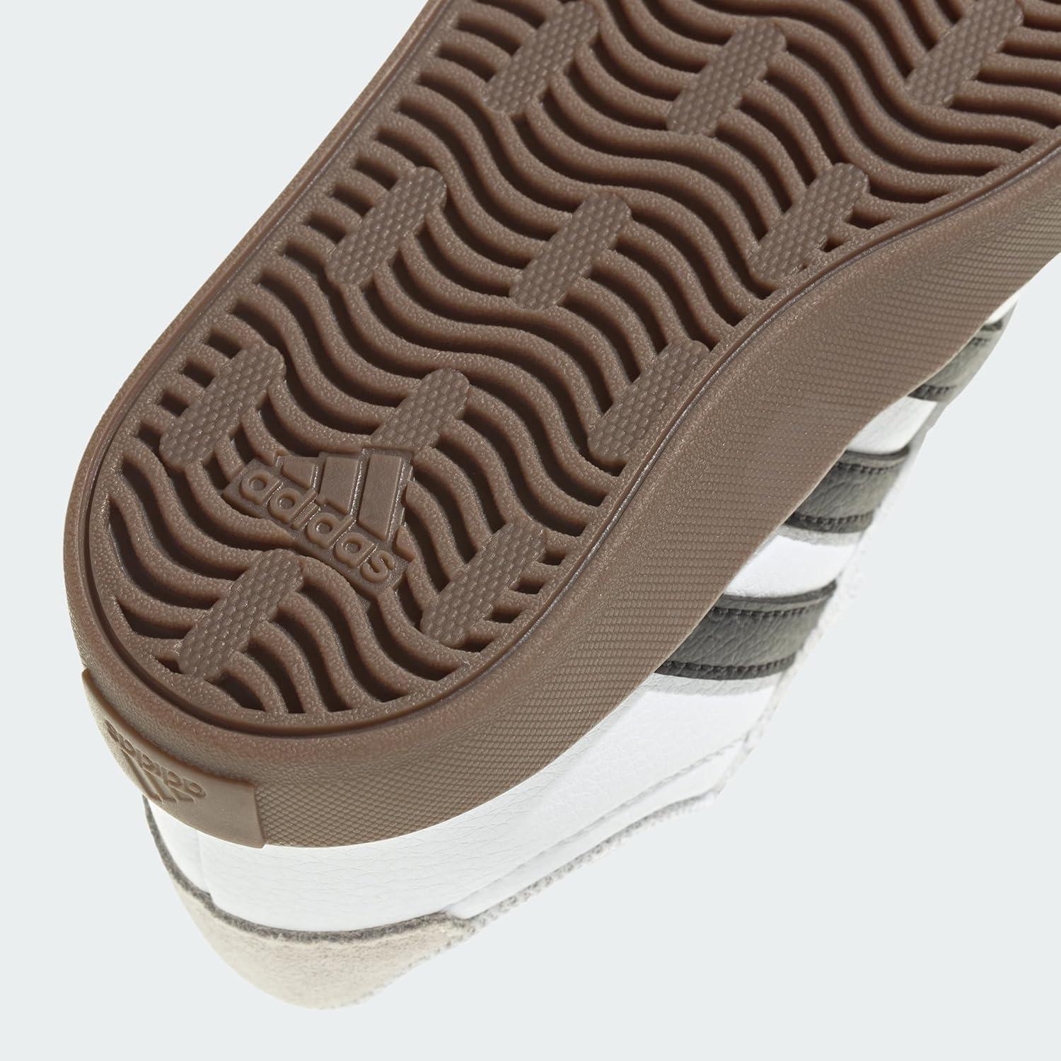 imageAdidas BabyBoys Vl Court 30 Hook ampamp Loop SneakerWhiteBlackGrey