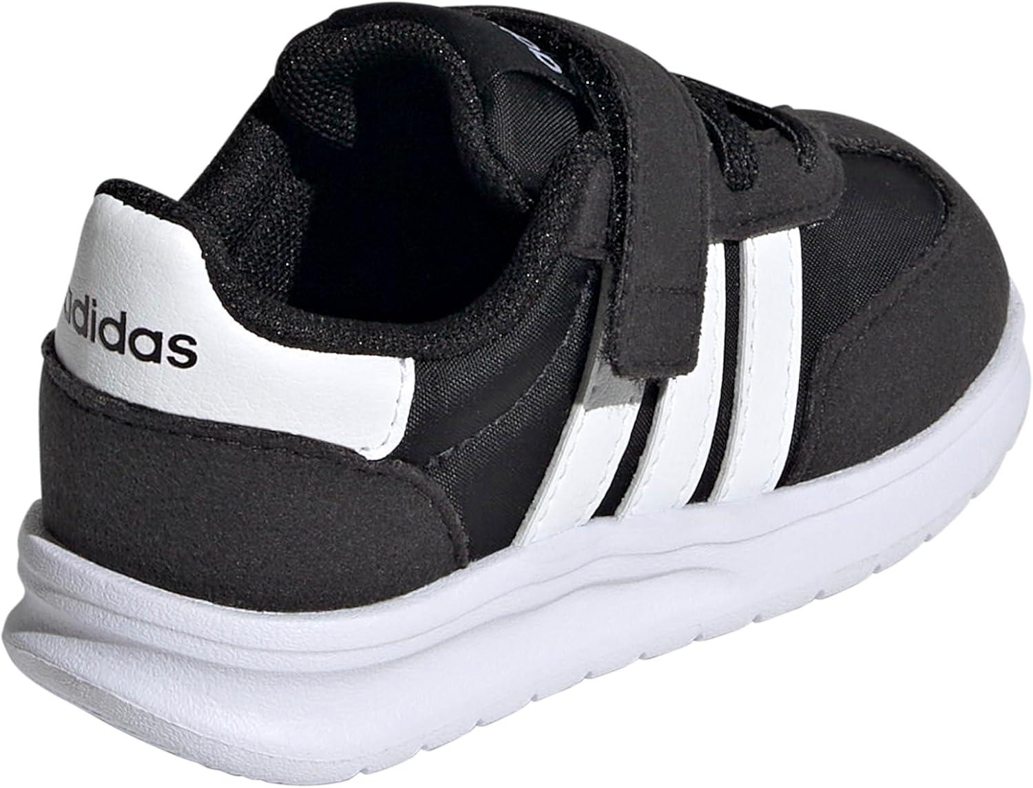imageadidas Baby Boys Run 70s 20 SneakersBlackWhiteBlack