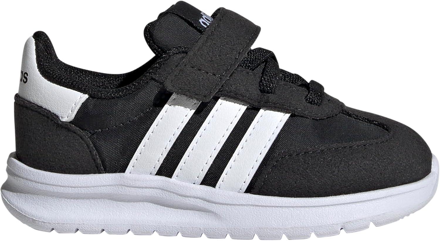 imageadidas Baby Boys Run 70s 20 SneakersBlackWhiteBlack