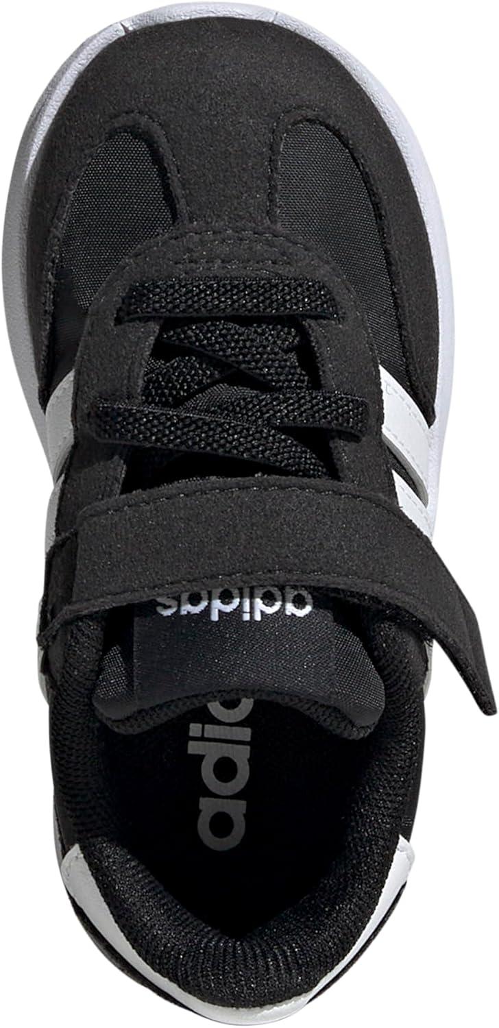 imageadidas Baby Boys Run 70s 20 SneakersBlackWhiteBlack