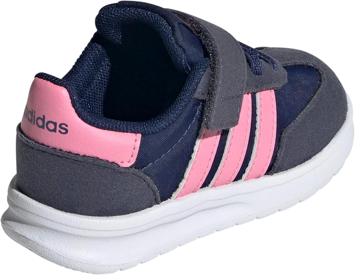 imageadidas Baby Boys Run 70s 20 SneakersDark BlueBliss PinkShadow Navy