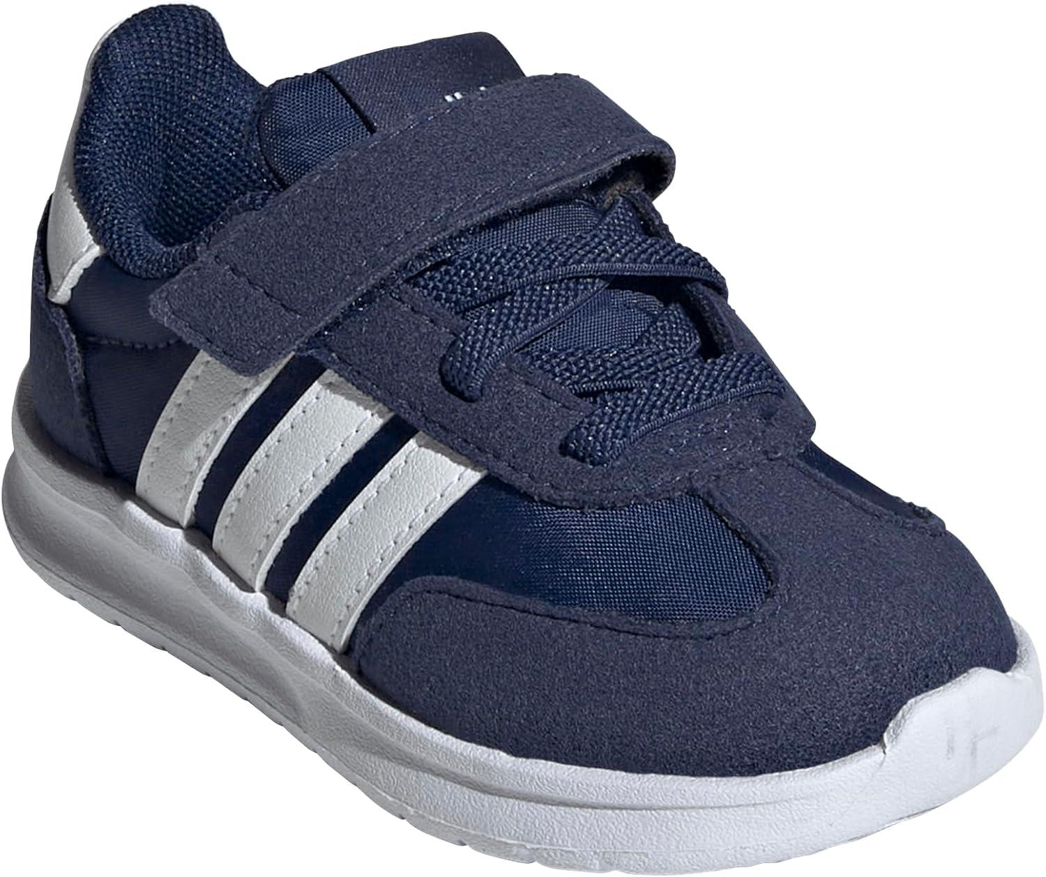 imageadidas Baby Boys Run 70s 20 SneakersDark BlueWhite