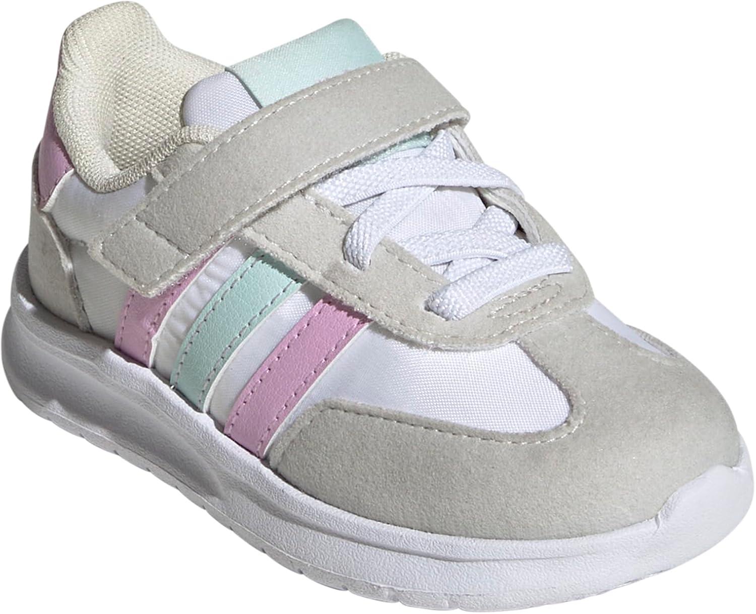 imageadidas Baby Boys Run 70s 20 SneakersWhiteBliss LilacHalo Mint