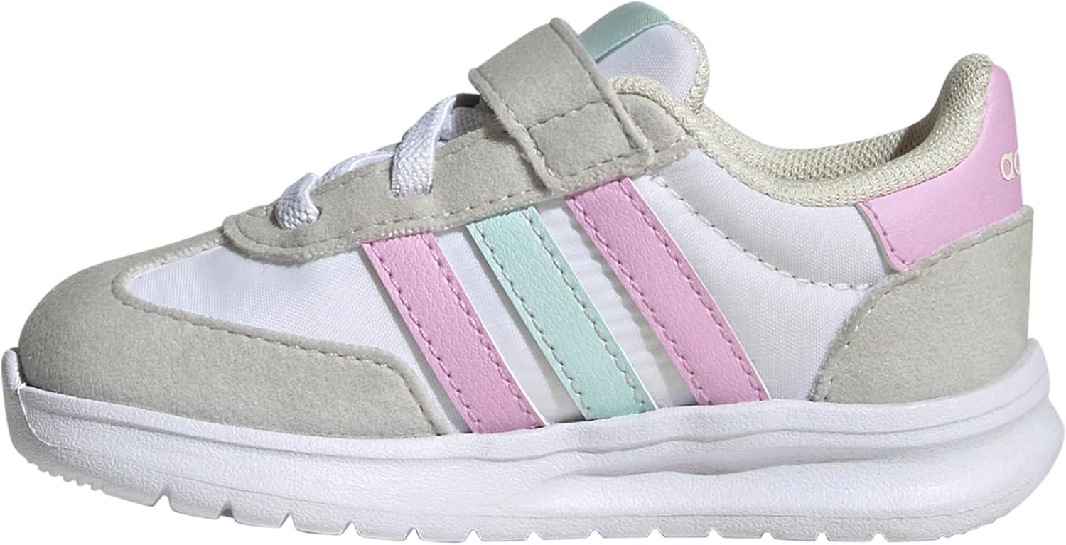imageadidas Baby Boys Run 70s 20 SneakersWhiteBliss LilacHalo Mint