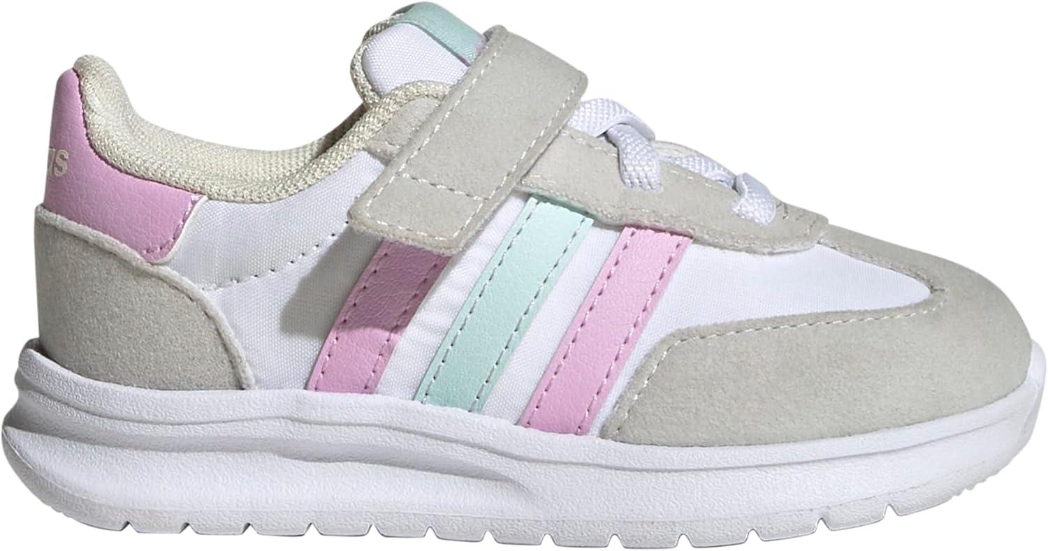 imageadidas Baby Boys Run 70s 20 SneakersWhiteBliss LilacHalo Mint