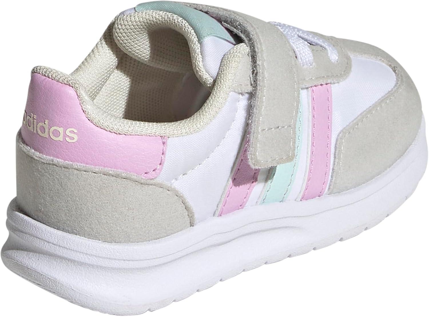 imageadidas Baby Boys Run 70s 20 SneakersWhiteBliss LilacHalo Mint
