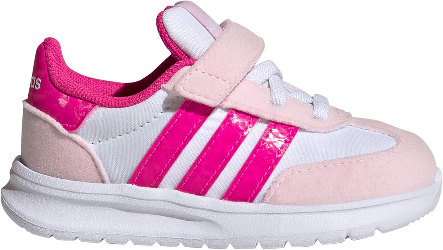 imageadidas Baby Boys Run 70s 20 SneakersWhiteShock PinkClear Pink