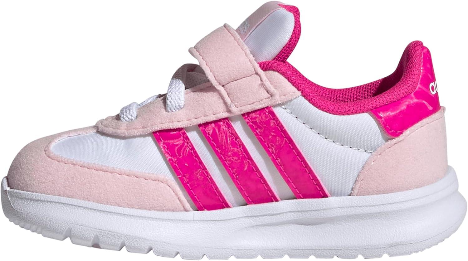 imageadidas Baby Boys Run 70s 20 SneakersWhiteShock PinkClear Pink