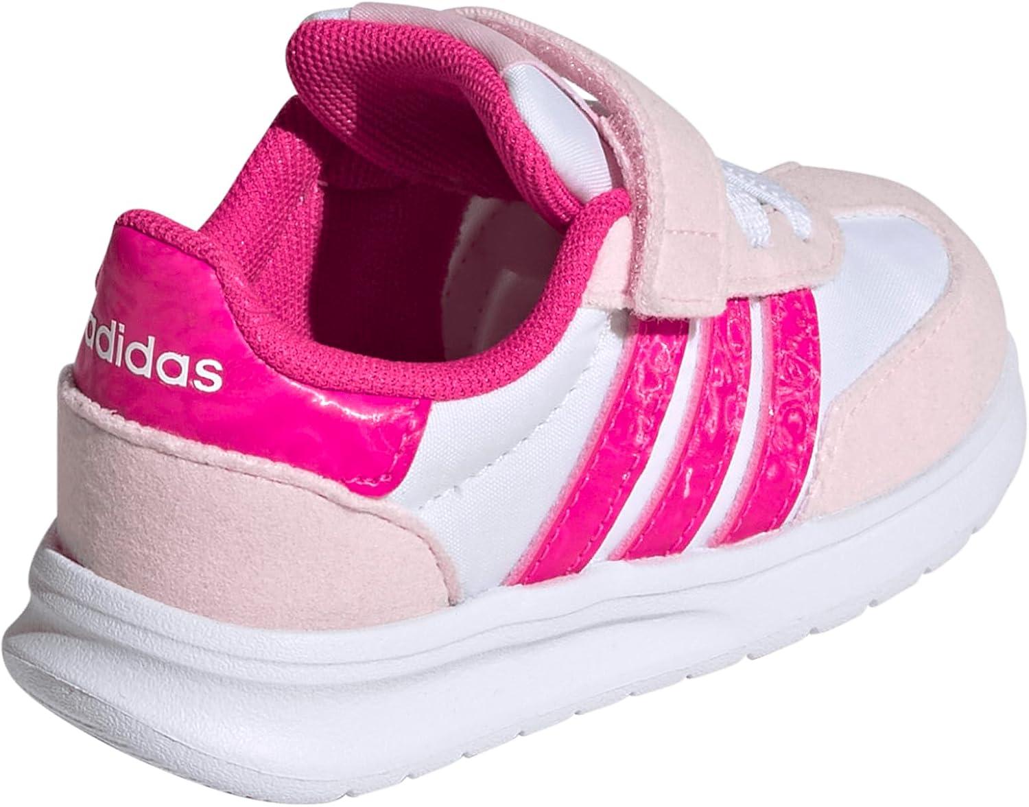 imageadidas Baby Boys Run 70s 20 SneakersWhiteShock PinkClear Pink