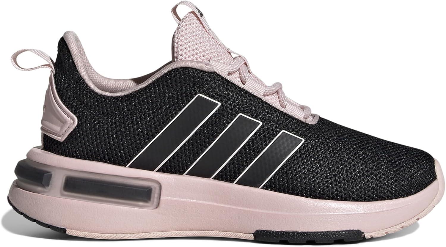 imageadidas BabyBoys Racer Tr23 SneakerCore BlackSandy PinkWhite