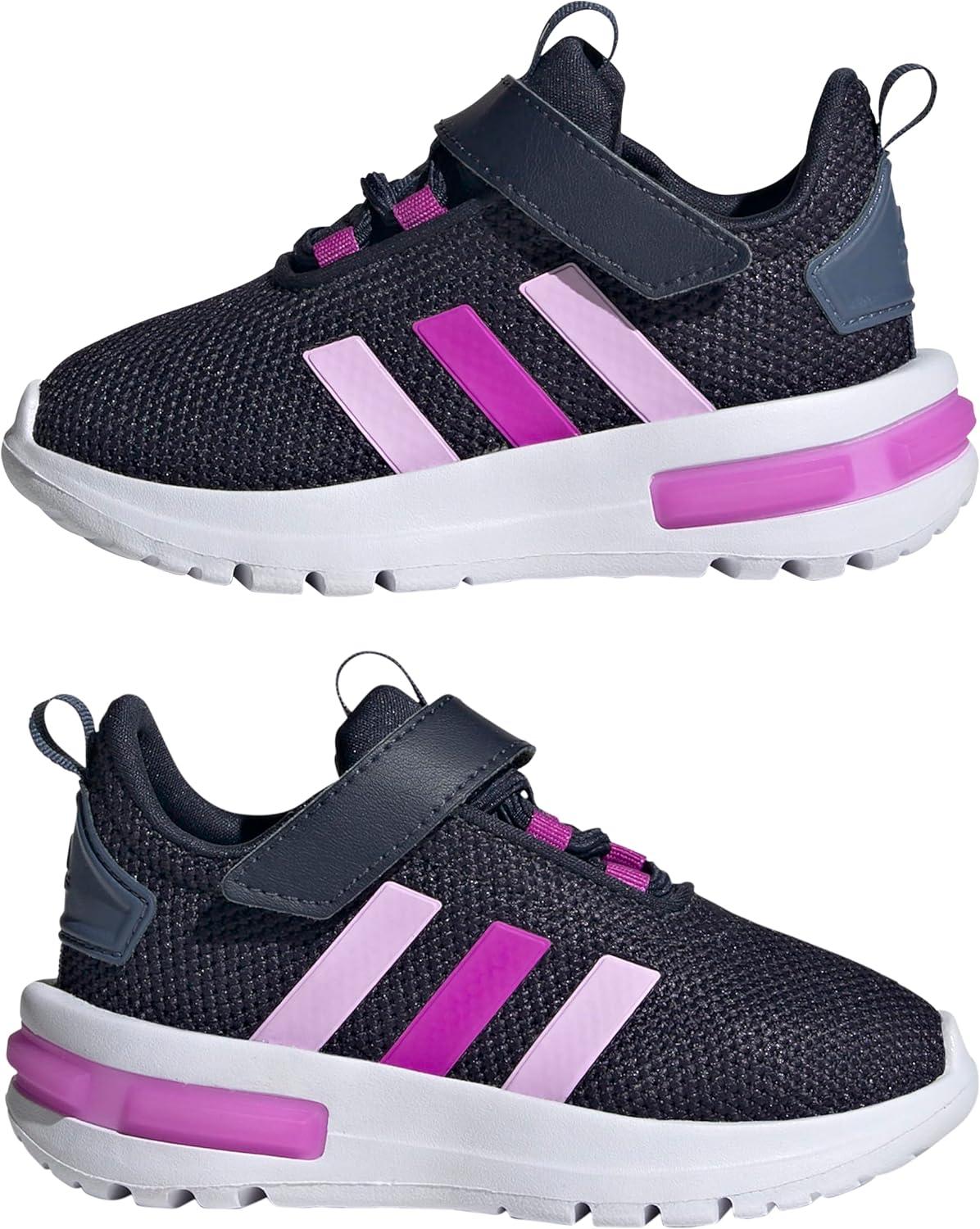 imageadidas BabyBoys Racer Tr23 SneakerInkBliss LilacFlash Pink