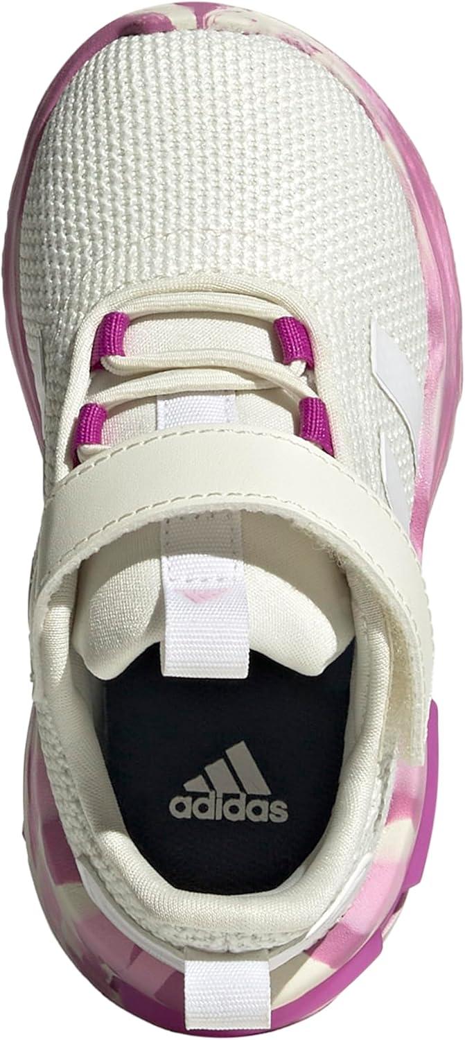 imageadidas BabyBoys Racer Tr23 SneakerIvoryWhiteFlash Pink
