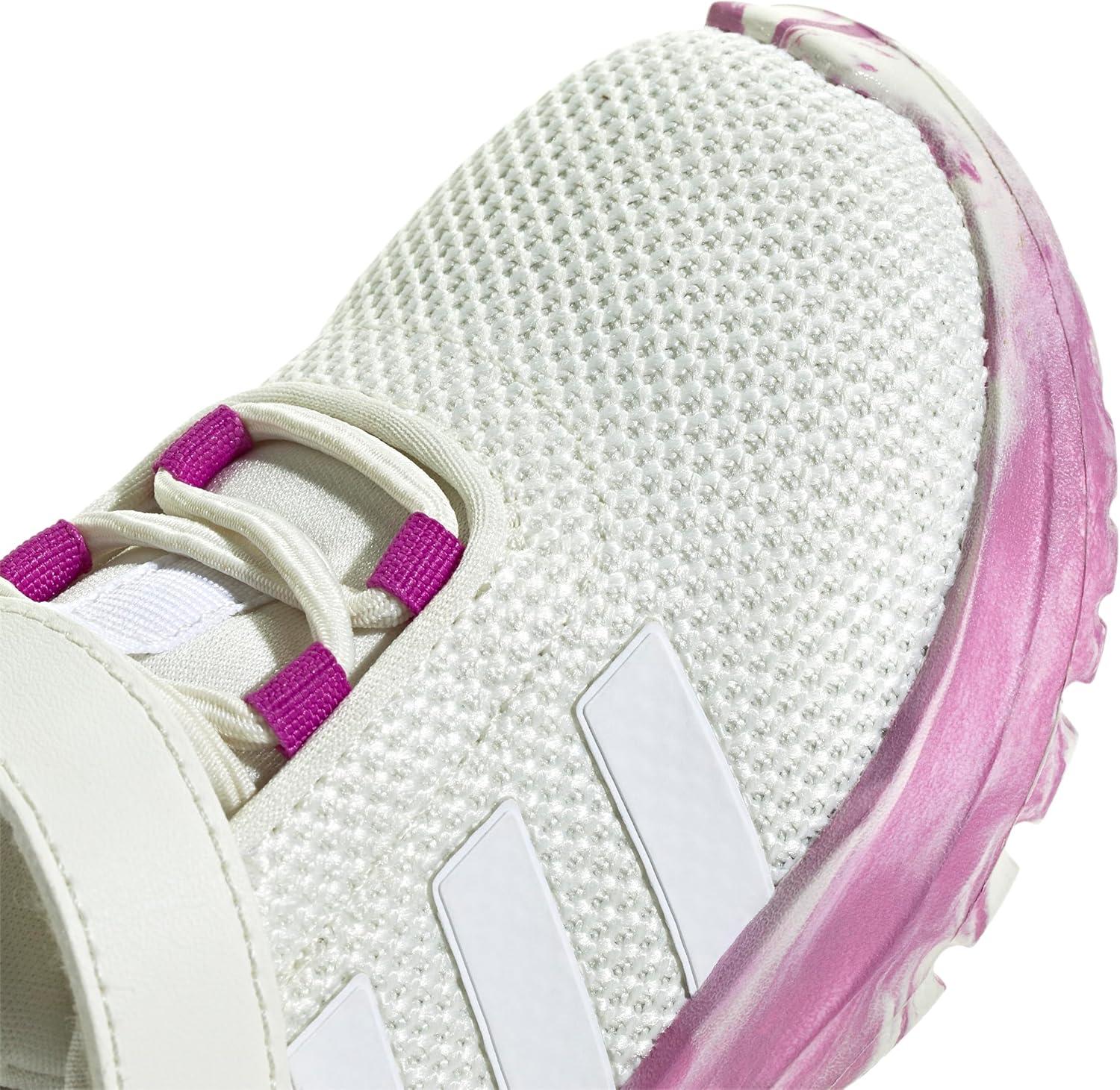 imageadidas BabyBoys Racer Tr23 SneakerIvoryWhiteFlash Pink