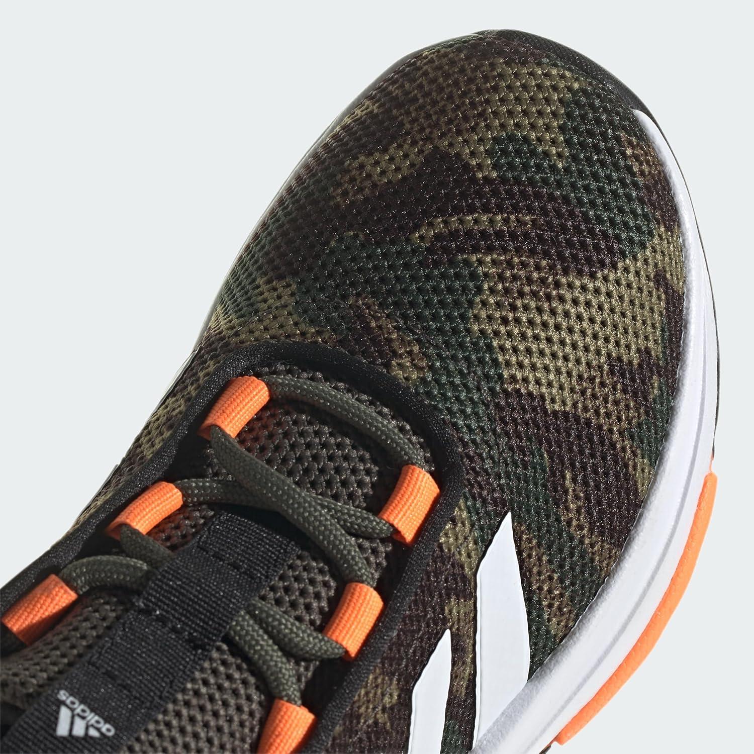 imageadidas BabyBoys Racer Tr23 SneakerShadow OliveFootwear WhiteScreaming Orange