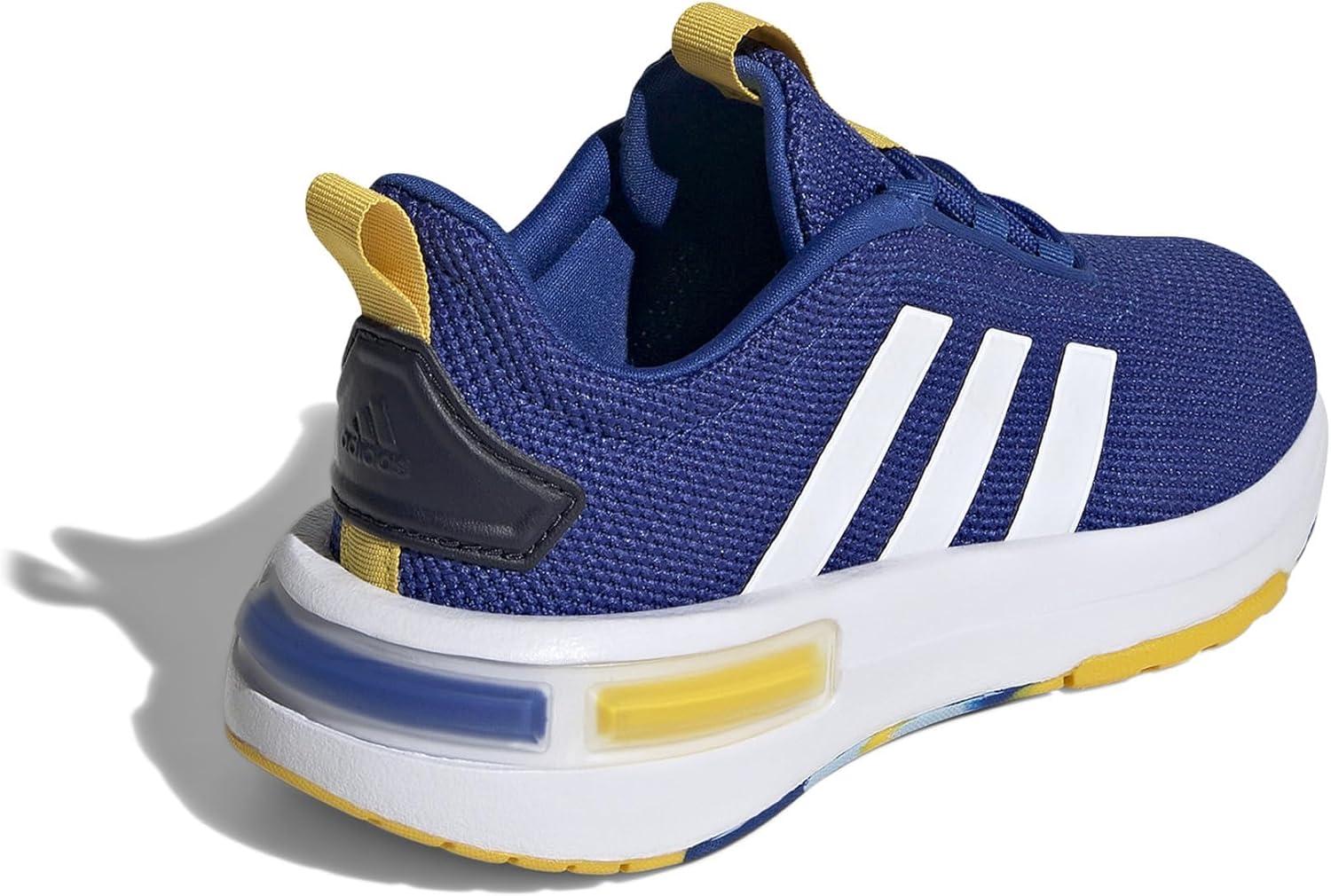 imageadidas BabyBoys Racer Tr23 SneakerTeam Royal BlueWhiteUtility Yellow