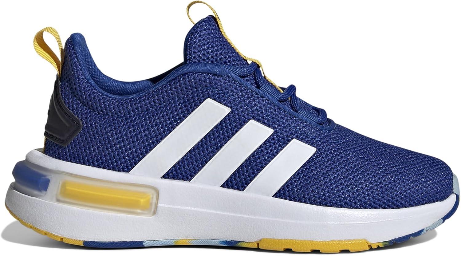 imageadidas BabyBoys Racer Tr23 SneakerTeam Royal BlueWhiteUtility Yellow