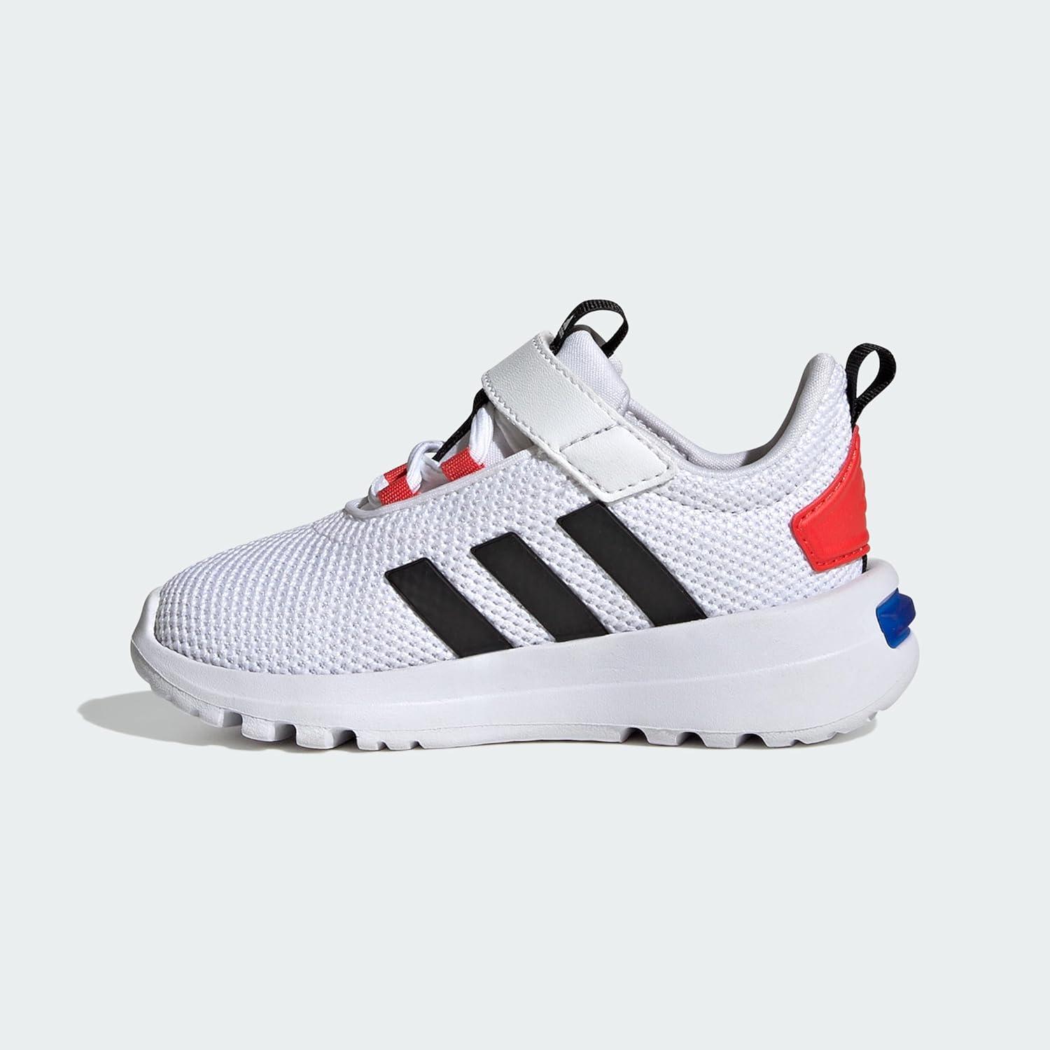 imageadidas BabyBoys Racer Tr23 SneakerWhiteBlackBright Red