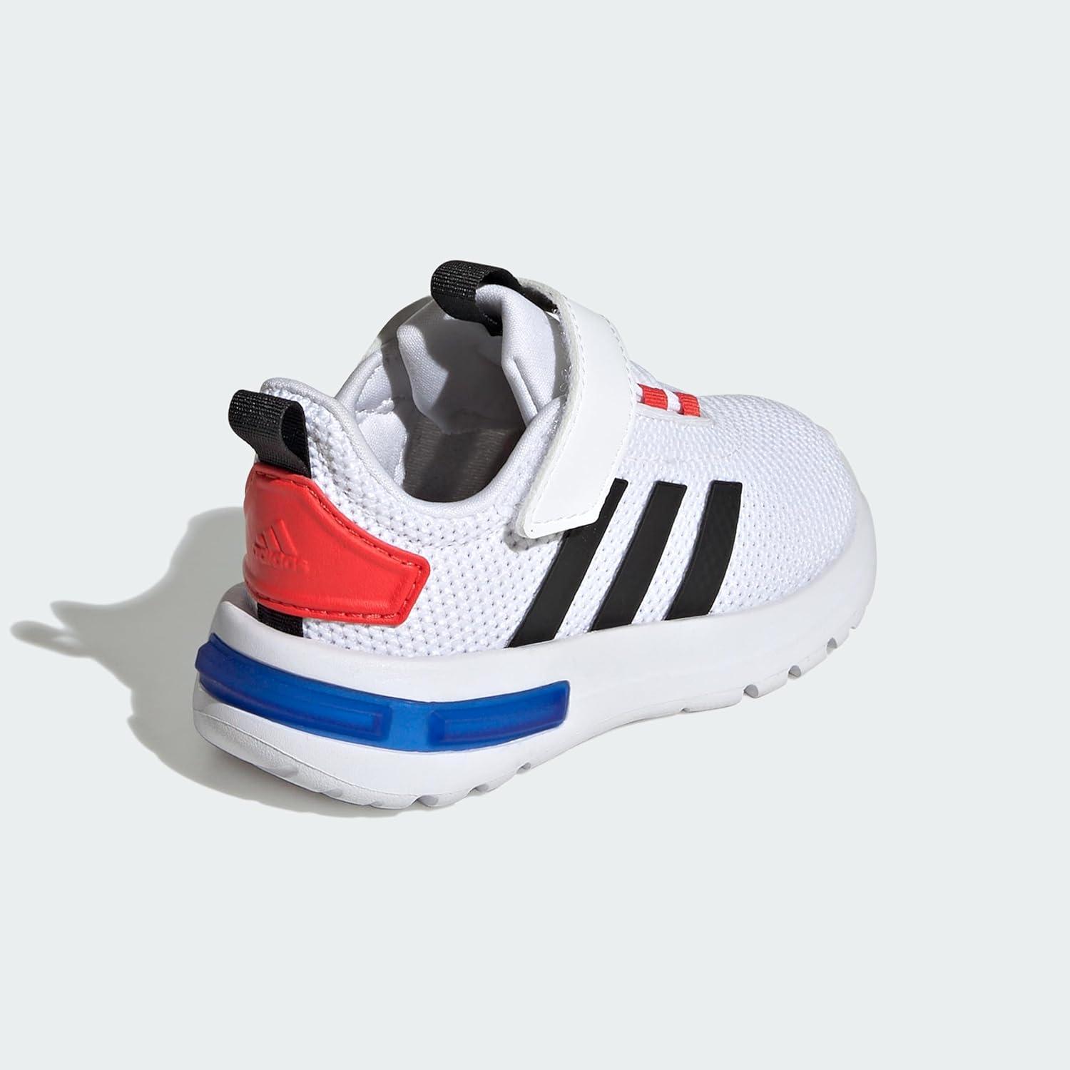imageadidas BabyBoys Racer Tr23 SneakerWhiteBlackBright Red
