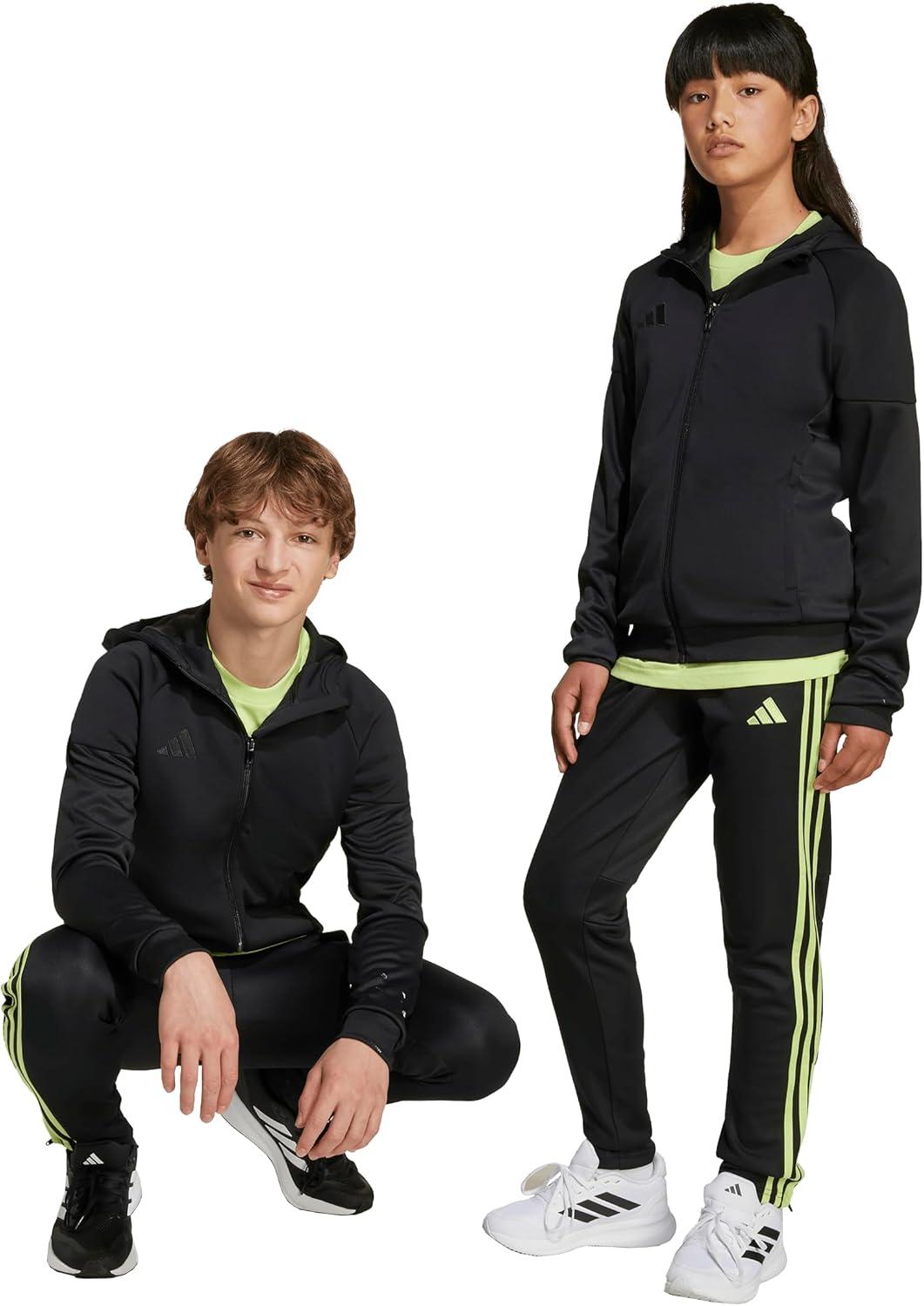 imageadidas Boys Tiro 25 Essentials Training PantsBlackPulse Lime