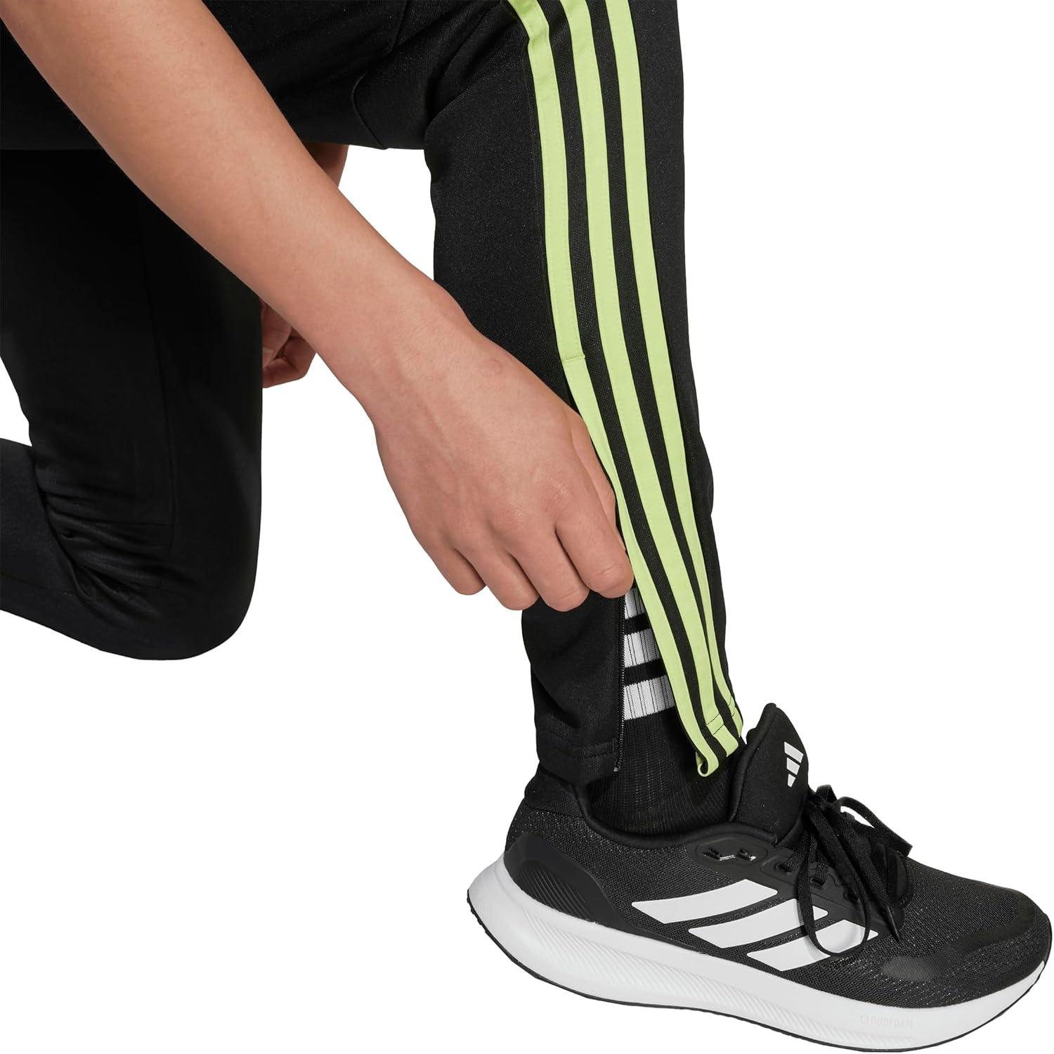imageadidas Boys Tiro 25 Essentials Training PantsBlackPulse Lime