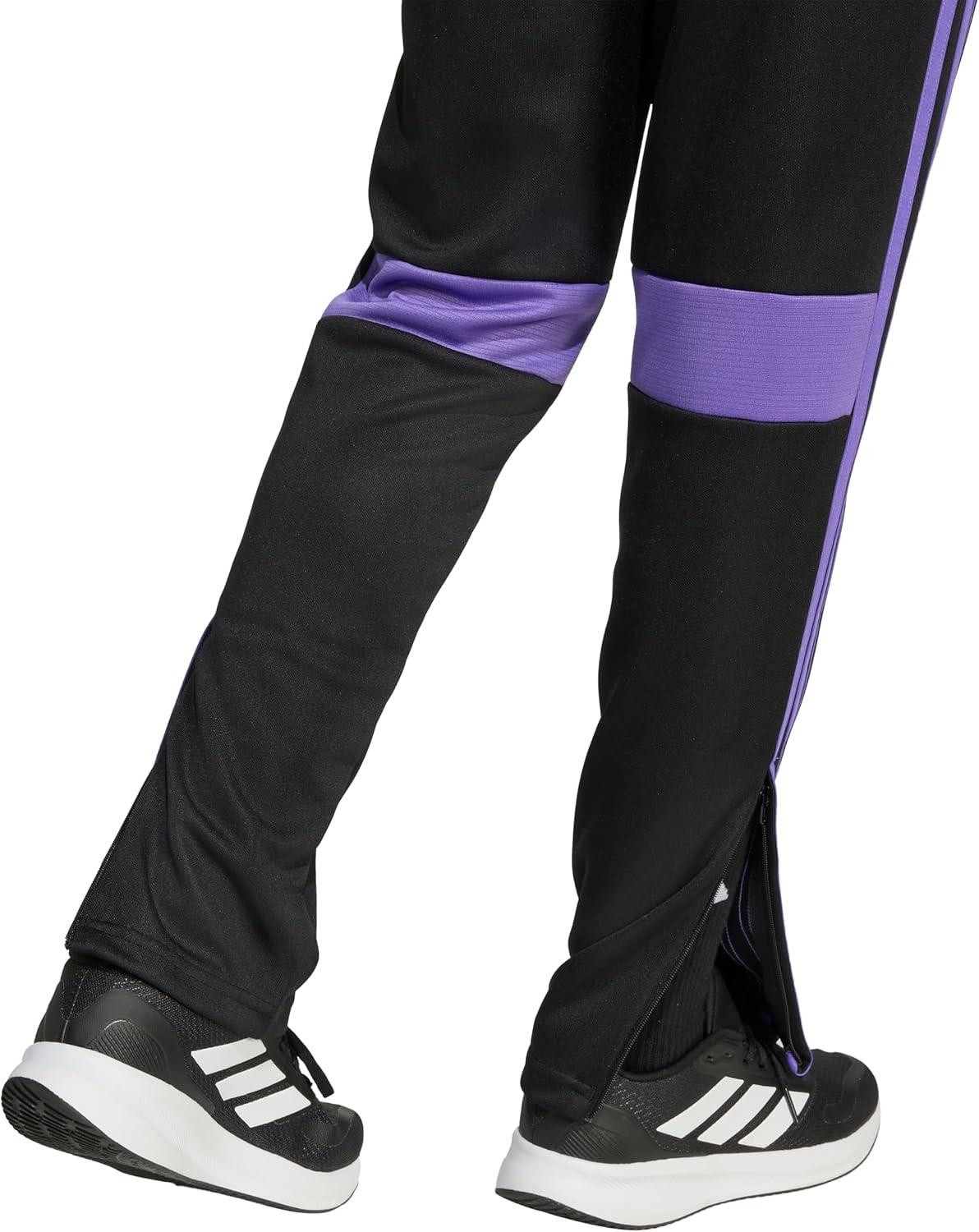 imageadidas Boys Tiro 25 Essentials Training PantsBlackPurple RushLucid Lemon