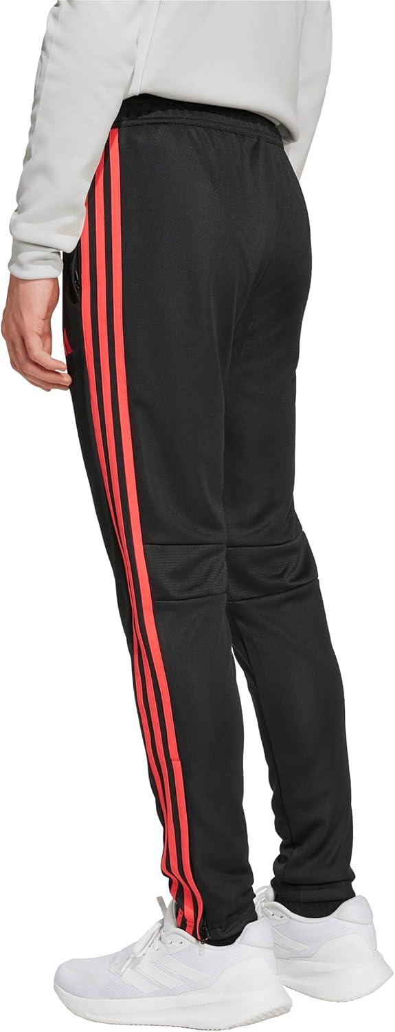 imageadidas Boys Tiro 25 Essentials Training PantsBlackSemi Lucid Red