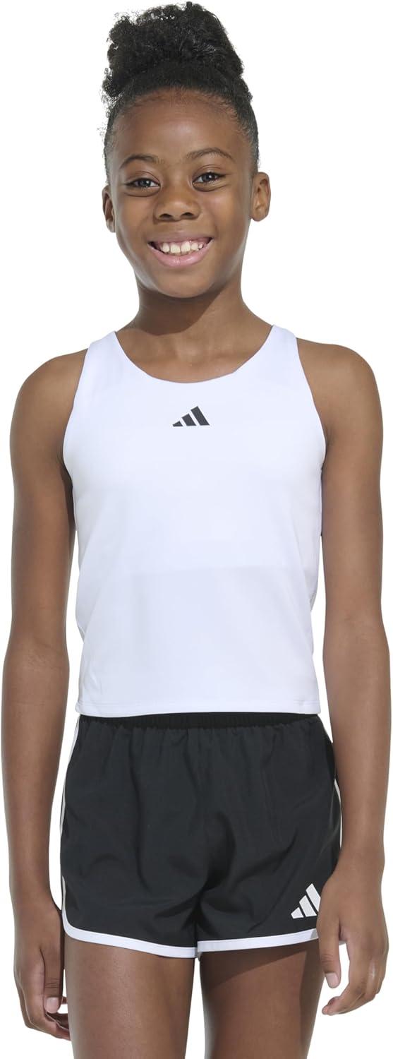imageadidas Girls Athletic Training TankWhite