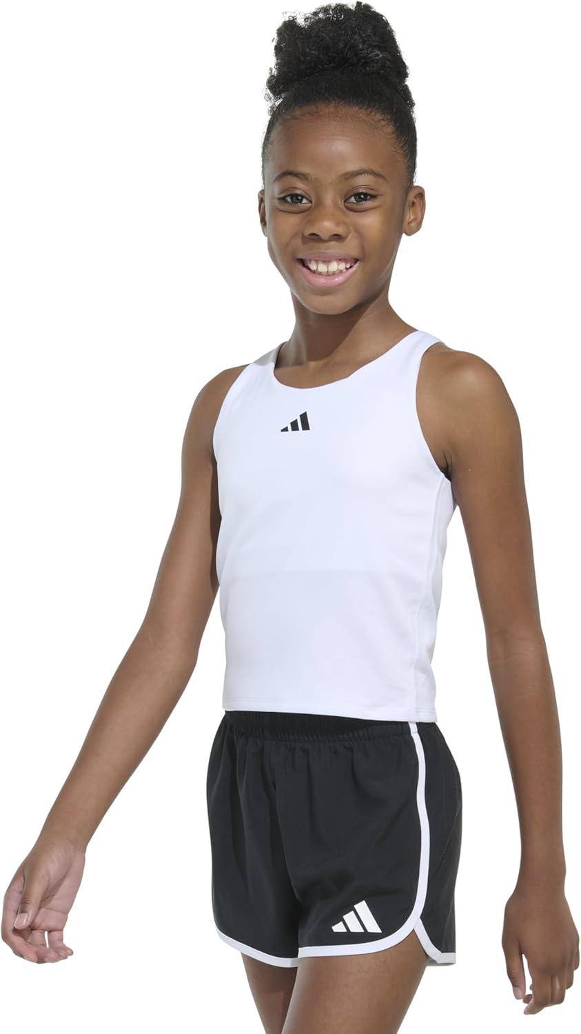 imageadidas Girls Athletic Training TankWhite