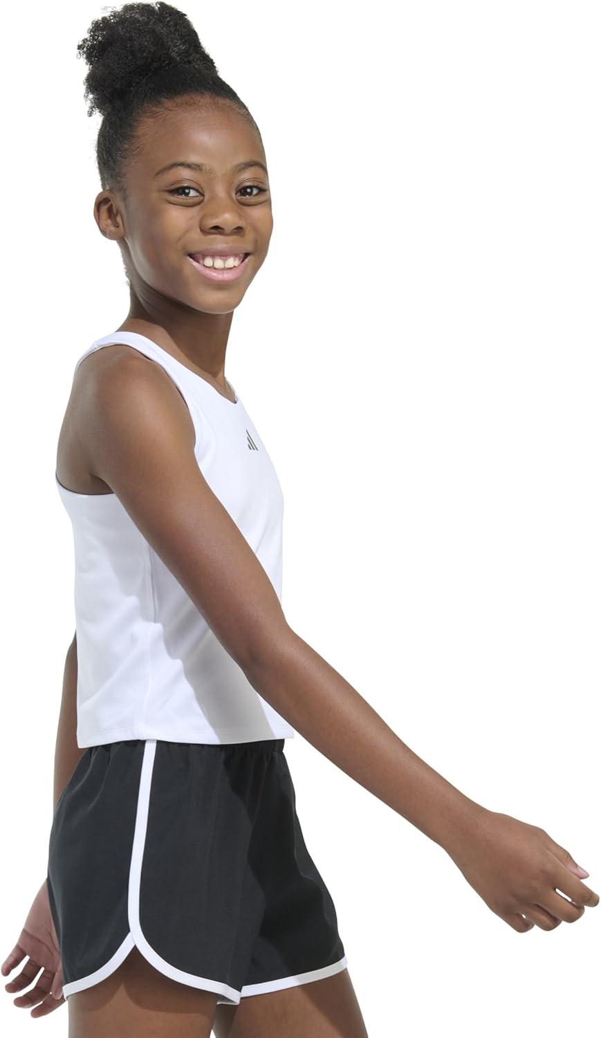 imageadidas Girls Athletic Training TankWhite