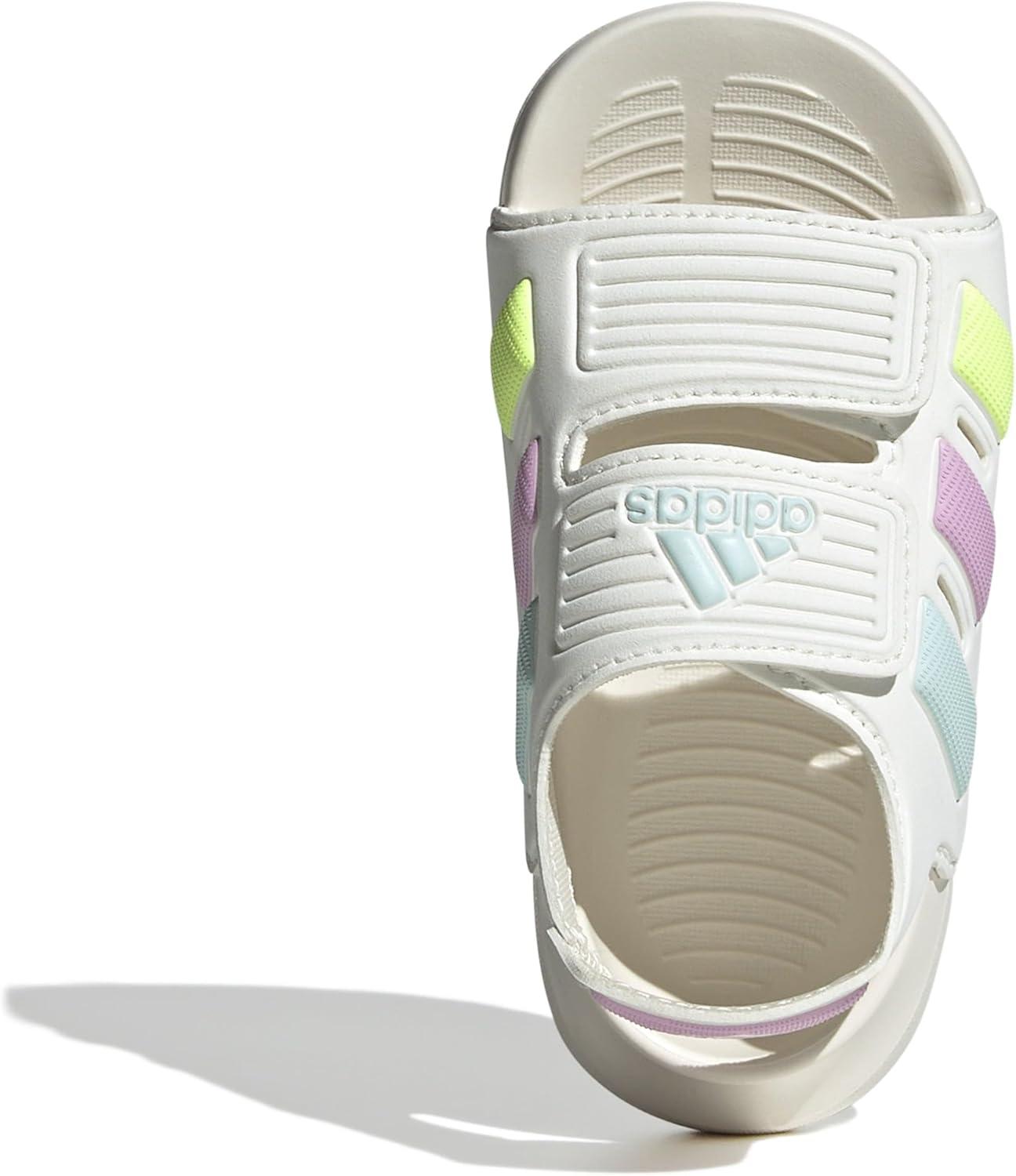 imageadidas Kids Altaswim 20 Slide SandalOff WhiteBliss LilacHalo Mint