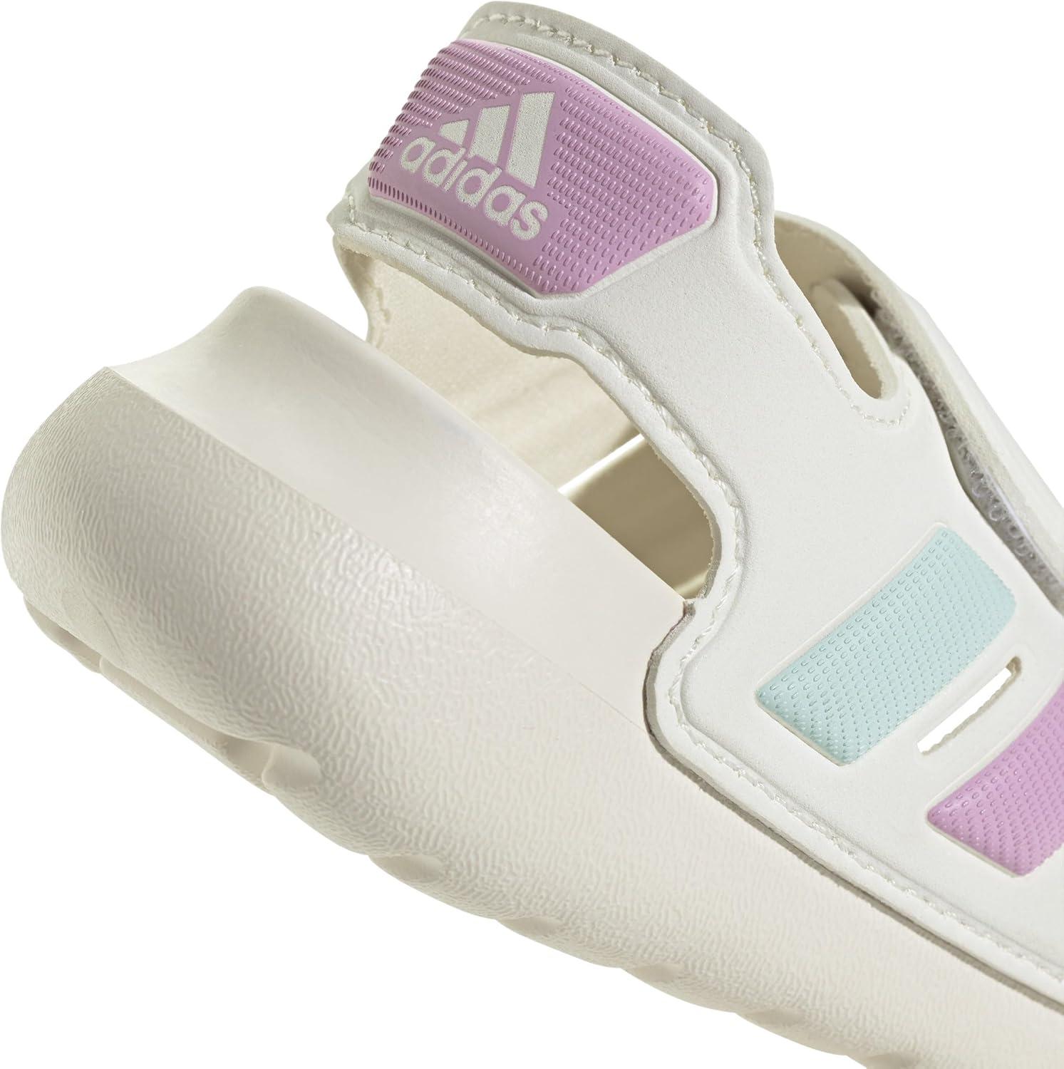 imageadidas Kids Altaswim 20 Slide SandalOff WhiteBliss LilacHalo Mint