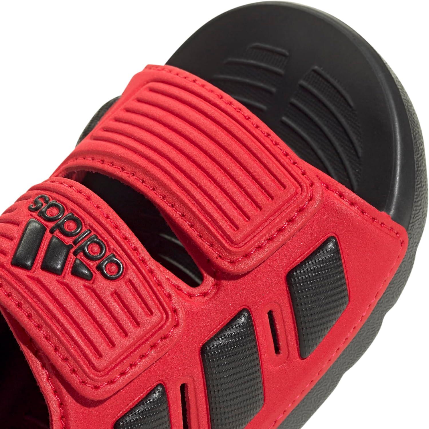 imageadidas Kids Altaswim 20 Slide SandalPure RubyBlackPure Ruby